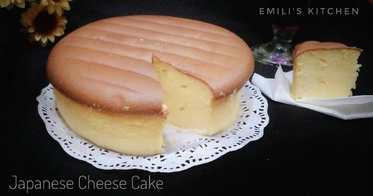 Resep Japanese Cotton Cheese Cake No Cream Cheese Oleh Emili S