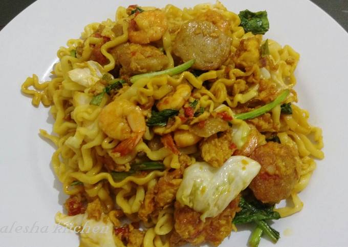 Resep Mie Goreng Udang Oleh Devalesha Kitchen Cookpad