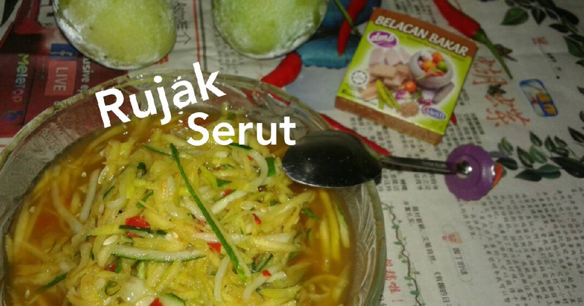 Resep Rujak Serut Timun Mangga Enak Dan Mudah Cookpad