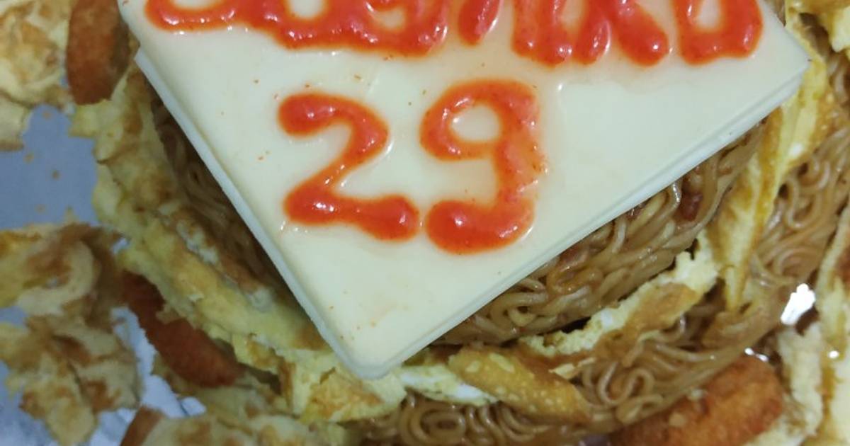 Resep Indomie Cake Oleh Lulu Syafwita Cookpad