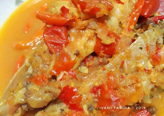 Resep Ikan Kuah Kuning Maluku Baretang Kepala Kerapu Oleh Ivani Farida