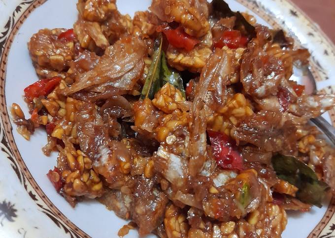 Resep Kering Tempe Teri Pedas Manis Oleh Cahyani Pratiwi Cookpad