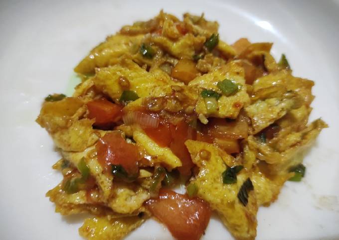 Resep 65 Tumis Telur Tomat Oleh Bernadeta Diah R A Cookpad