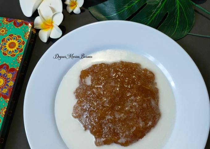 Resep 382 Bubur Ganepo Bubur Singkong Gula Merah Oleh Dapur Marin