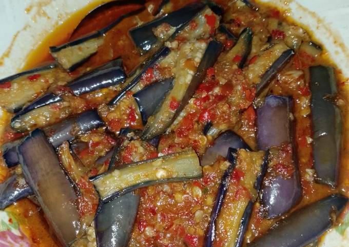 Resep Sambel Terong Ungu Simple Oleh Ibuknya Fadhil Cookpad