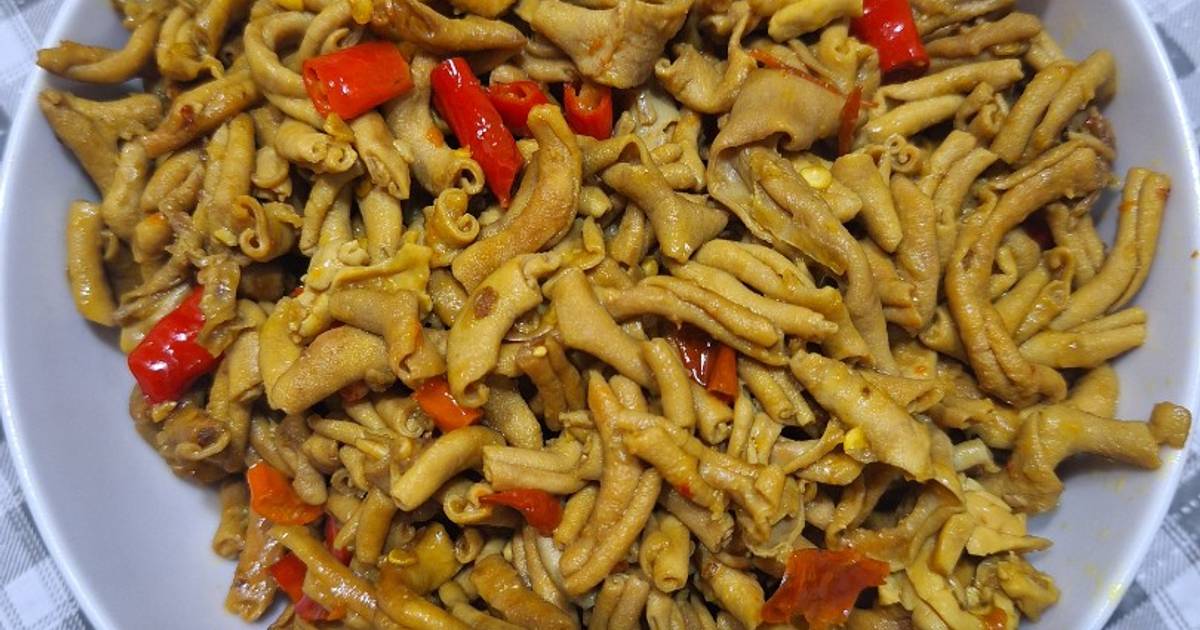 Resep Oseng Usus Cabe Hijau Rawit Enak Dan Mudah Cookpad