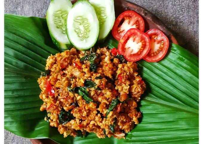 Resep Sambal Kencur Tempe Kemangi Oleh Rossy Anna Oktavia Abata