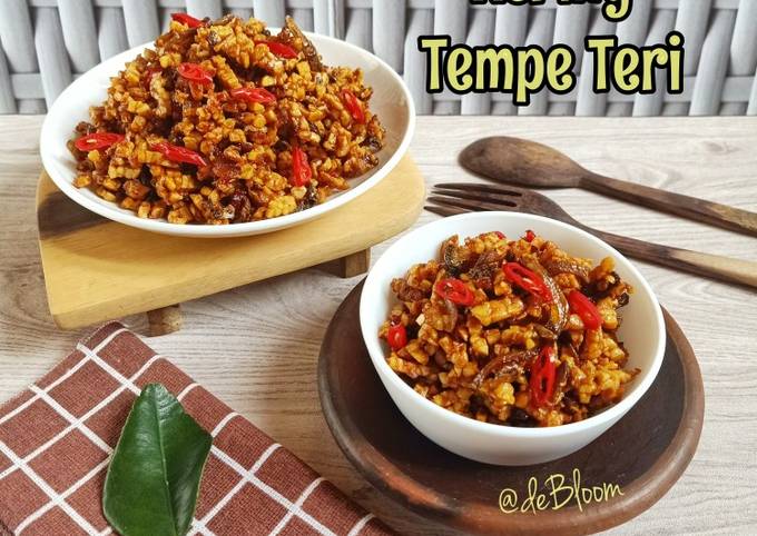 Resep 992 Kering Tempe Teri Pedas Manis Oleh JE DeBloom Cookpad