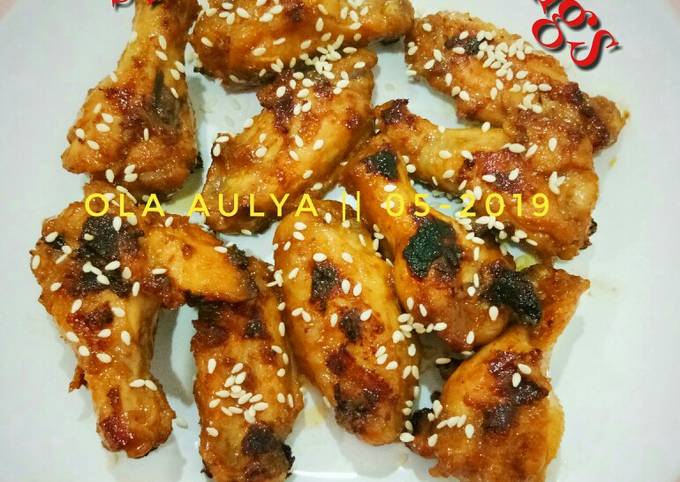 Resep Spicy Chicken Wings Oleh Ola Aulya Cookpad