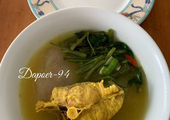 Resep Papeda Khas Papua Ikan Kwe Kuah Kuning Oleh Dapoer Cookpad