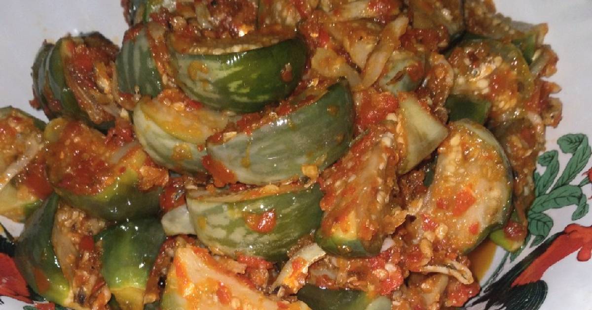 Resep Terong Teri Balado Oleh Ria Mariana Cookpad