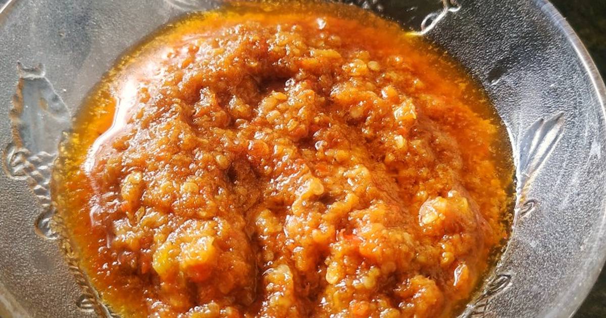 Resep Sambal Terasi Matang Oleh Saluna Mahira Cookpad