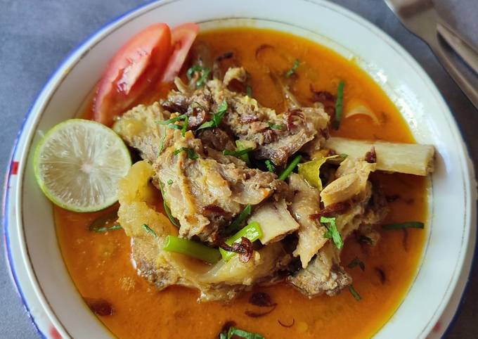 Resep Soto Tangkar Iga Sapi Oleh Azizahprantoro Cookpad