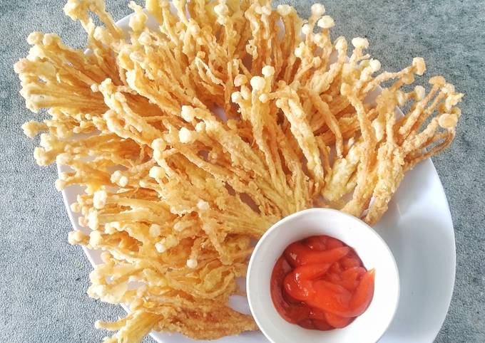 Resep Jamur Enoki Crispy Oleh Eka Susanti Cookpad