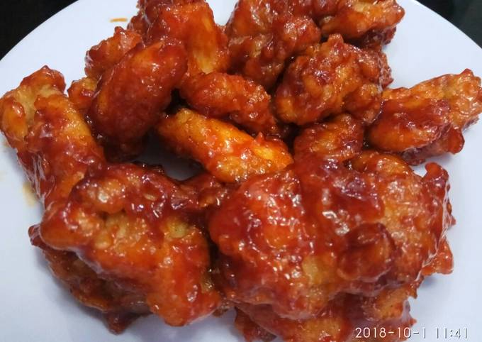 Resep Korean Fried Chicken Oleh Dapur Andwina Cookpad