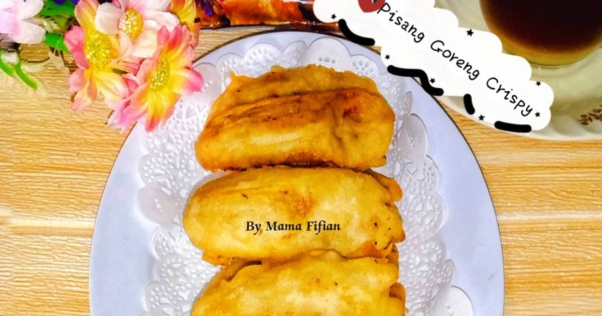 Resep Pisang Goreng Crispy Oleh Lanjarsih Mama Fifian MasakanRumahan