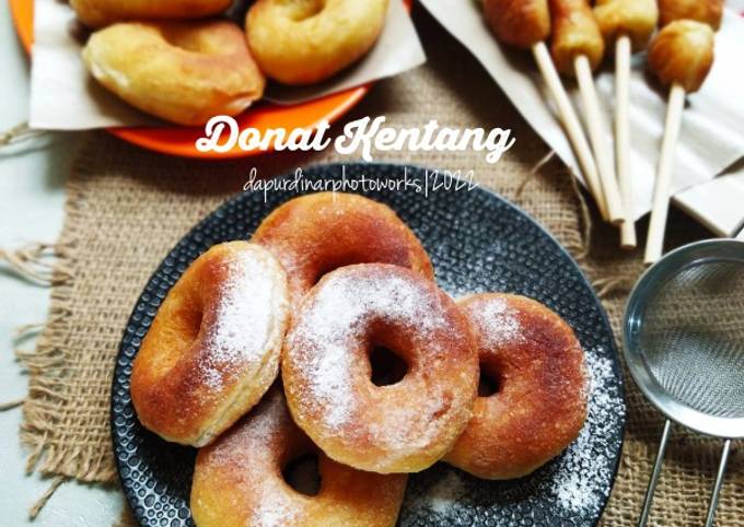 Resep Donat Kentang Autolisis Lembut Tanpa Ulen Oleh Dapurdinar Cookpad