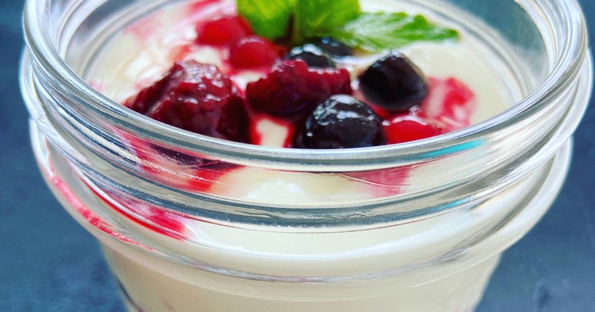 Fromage Blanc Aux Fruits Rouges De Namj Rbh Cookpad