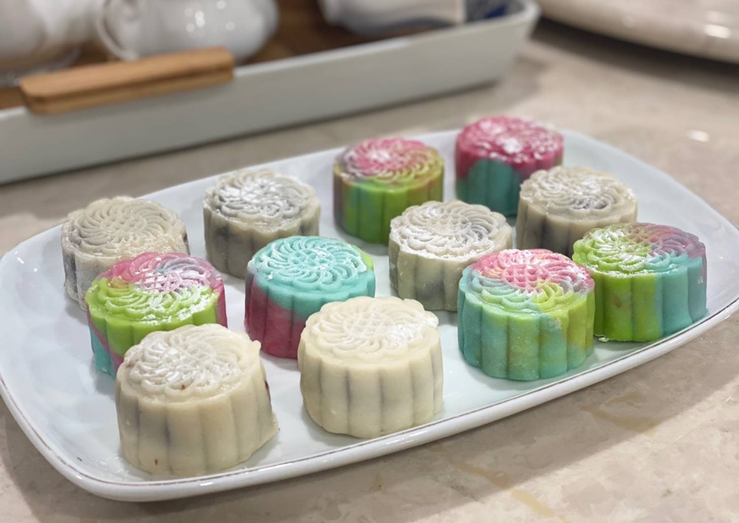 Resep Snow Skin Mooncake Oleh Yenni Gunawan Cookpad