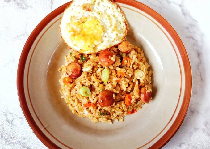 Resep Nasi Goreng Sosis Oleh Xavier S Kitchen Cookpad