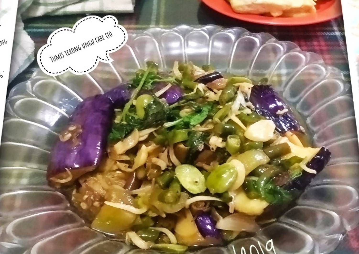 Resep Tumis Terong Ungu Cabe Ijo Oleh Neti Yuliasari Cookpad