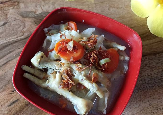 Resep Sop Ceker Oleh Devi Aini Cookpad