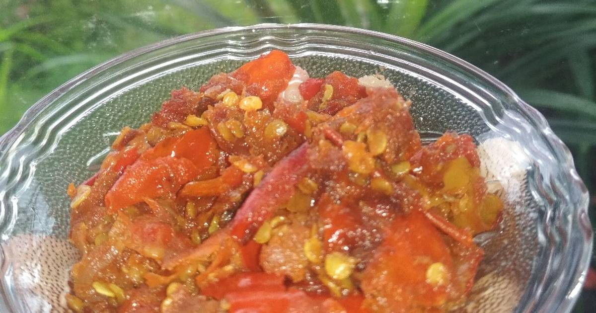 Resep Sambal Tomat Terasi Oleh Lilis Putri Cookpad