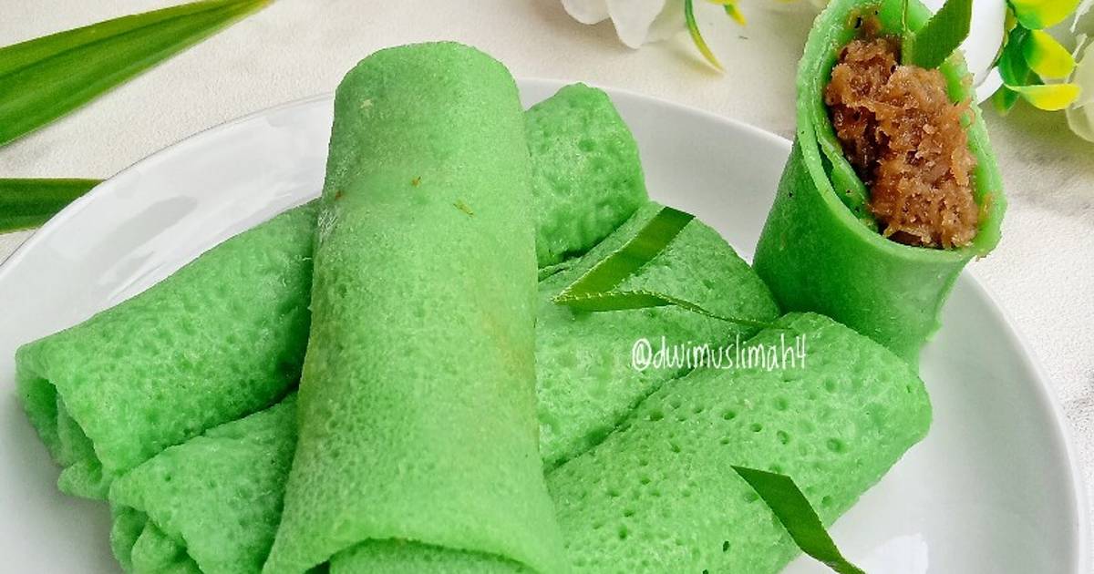 Resep Dadar Gulung Pandan Oleh Dwi Muslimawati Cookpad