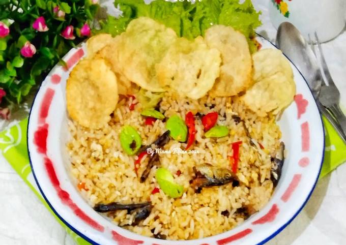 Resep Nasi Goreng Pete Ikan Asin Oleh Lanjarsih Mama Fifian