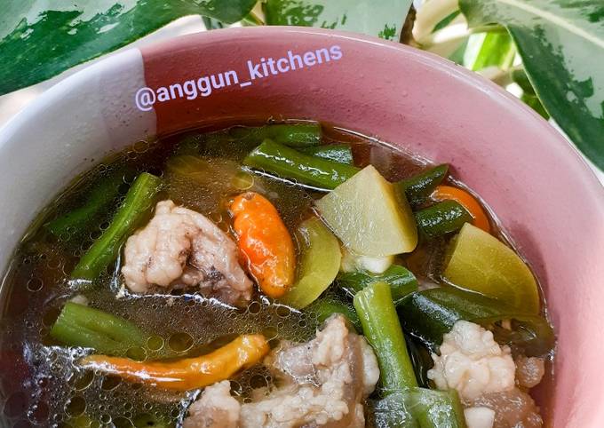 Resep Asem Asem Buncis Tetelan Sapi Oleh Anggun Indrianie Cookpad