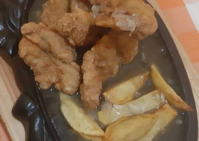 Resep Chicken Crispy Steak Oleh Linda Hervina Cookpad