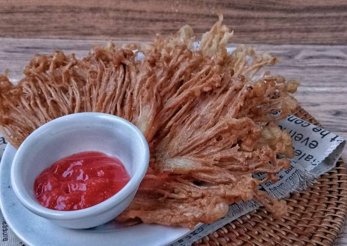 Resep Jamur Enoki Crispy Oleh MomsQueenKitchen Cookpad