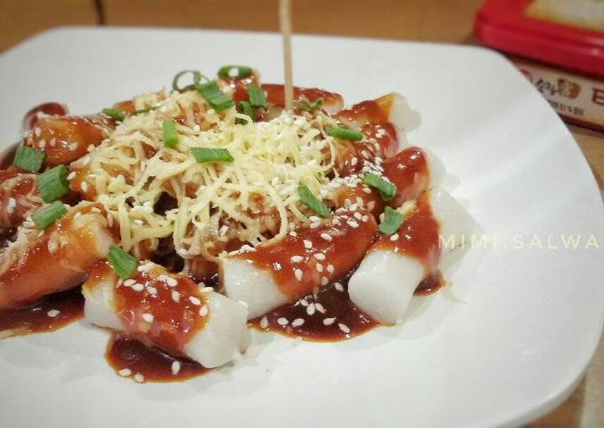 Resep Tteokbokki Simple Oleh Dhea Cookpad