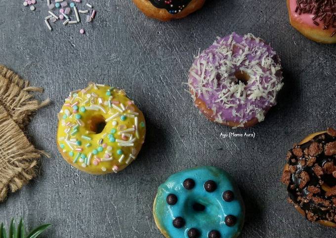 Resep Donat Menul Maizena Oleh Ayu Mama Aura Cookpad