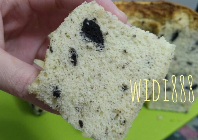 Resep Vanilla Oreo Chiffon Cake Oleh Widi888 Cookpad