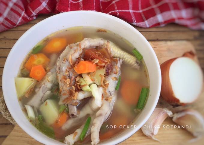 Resep Sop Ceker Oleh Chika Soepandi Cookpad