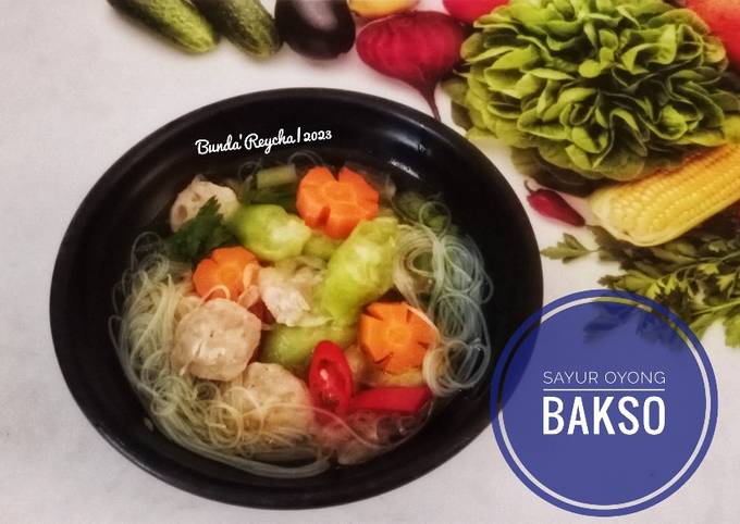 Resep Sayur Bening Oyong Bakso Oleh Intan Zahra Al Arsyad Bunda