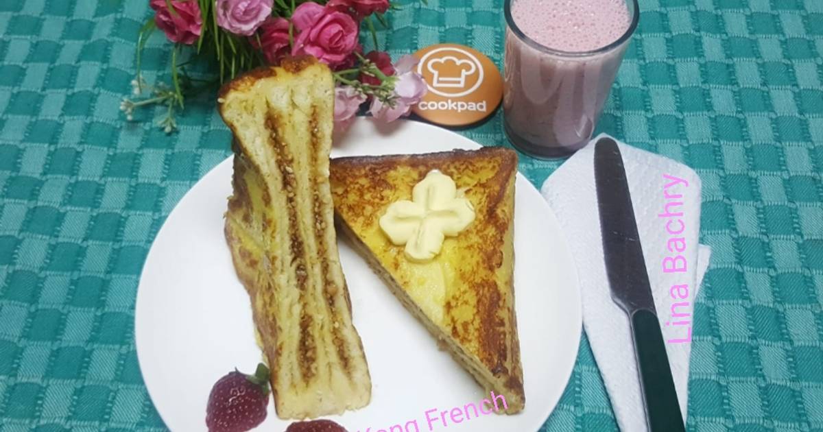 Resep Hong Kong French Toast Stroberry Juice Sarapan Praktis Lengkap