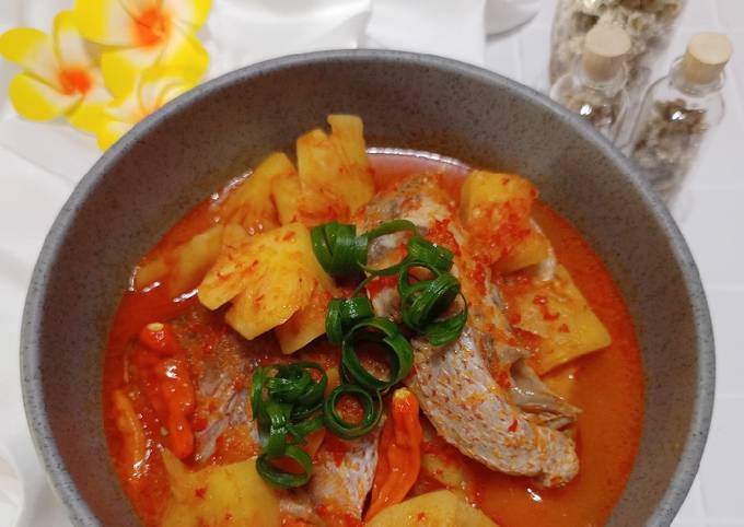 Resep Ikan Kakap Merah Masak Asam Pedas Oleh Tommy Wiriadi Putra Cookpad