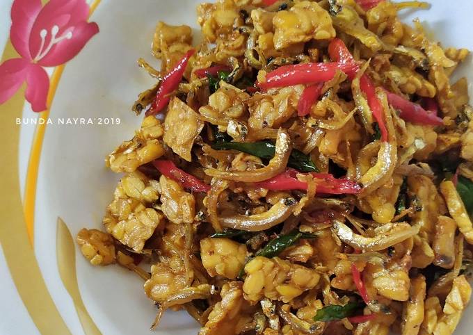 Resep Oseng Tempe Teri Saus Madu Oleh Bunda Nayra Cookpad