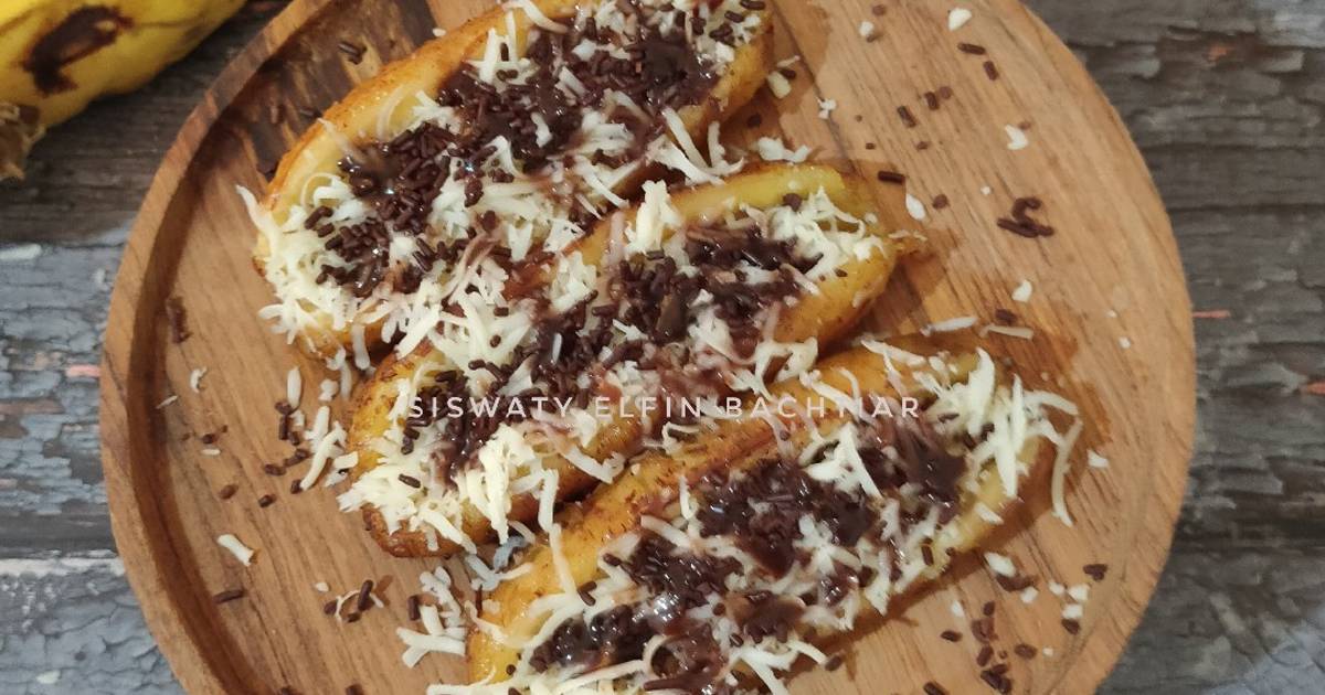 Resep Goreng Pisang Cokelat Keju Oleh Siswaty Elfin Bachtiar Cookpad