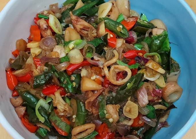 Resep Sambal Baby Cumi Oleh Andriana Ardiansyah Cookpad