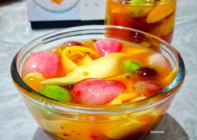 Resep Asinan Buah Sambal Bangkok Oleh Mena Andriana Cookpad