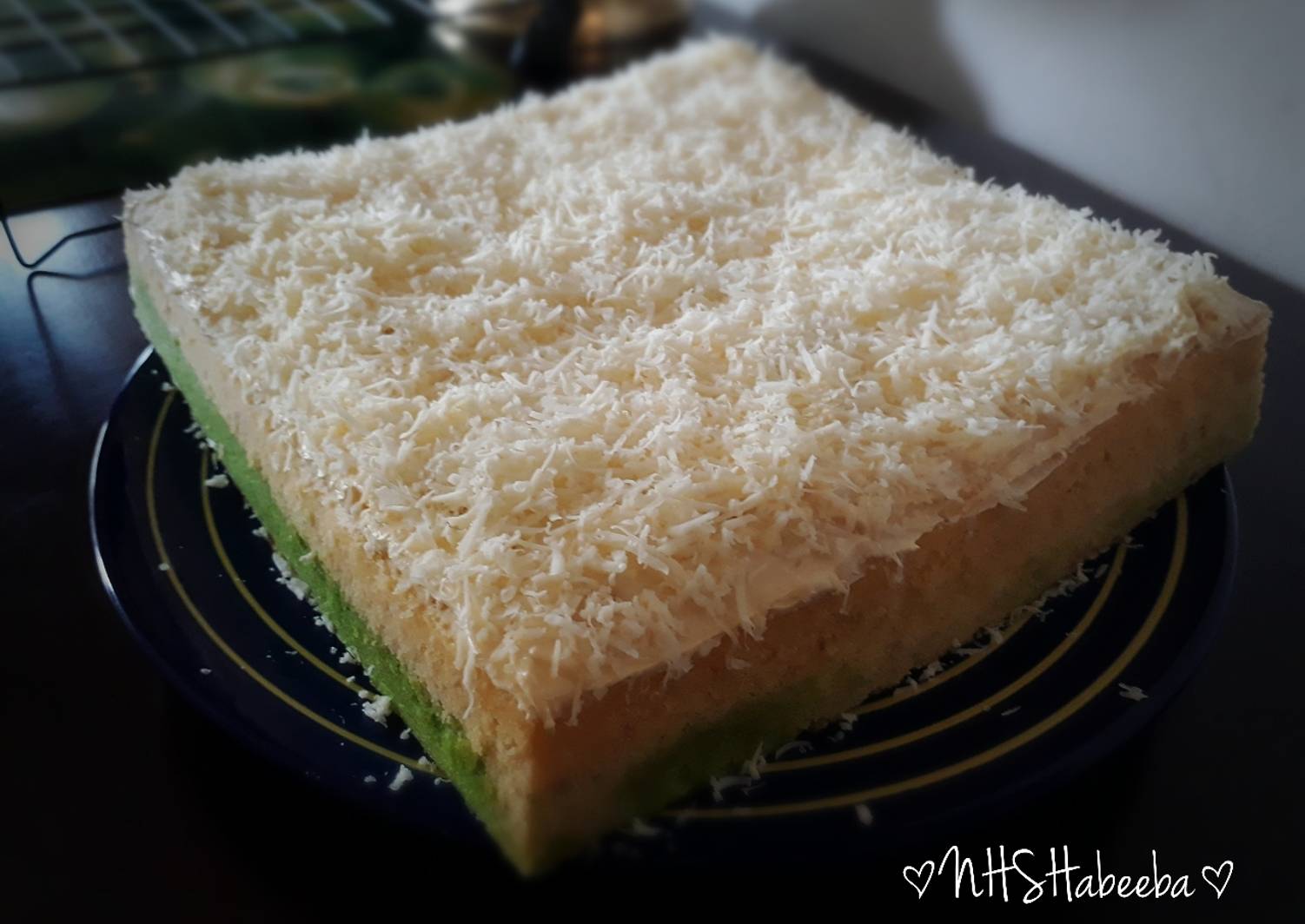 Resep Bolu Lapis Pandan Keju Kukus Double Cheese Oleh Nuri Hidayat