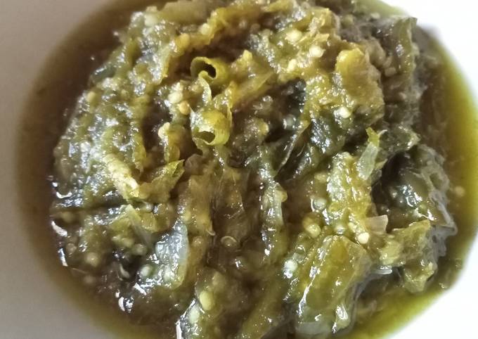 Resep Sambal Ijo Oleh Erfi S Pawon Cookpad