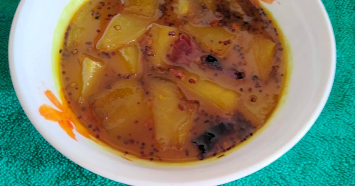 Kacha Aamer Chutney Bengali Style Recipe By Epseeta Panigrahi Cookpad