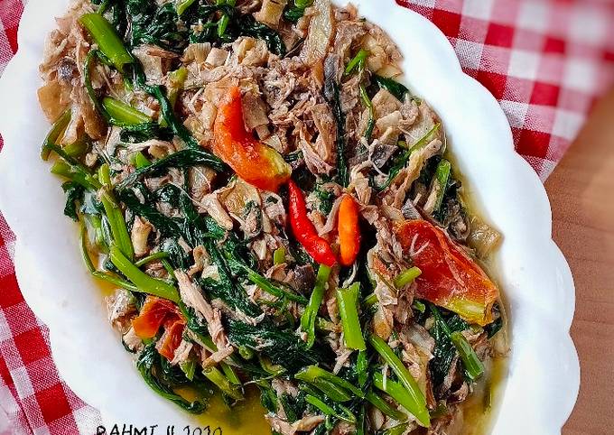 Resep Tumis Kangkung Jantung Pisang Resep Mama Oleh Rahmiati Cookpad