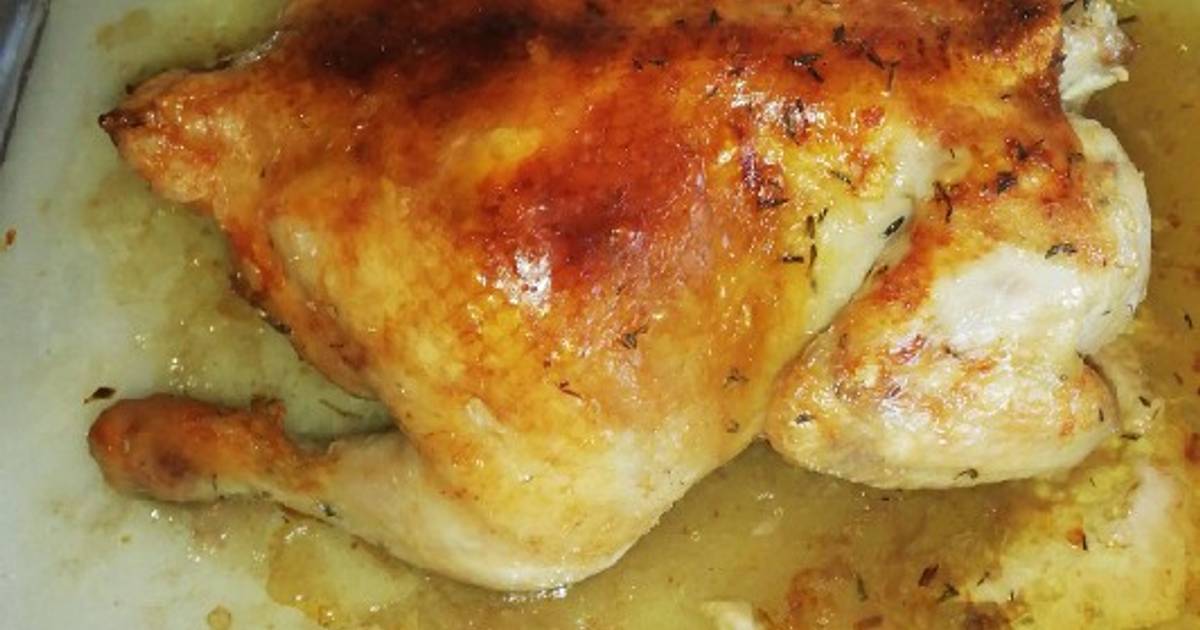 Pollo Asado Al Horno Receta De Hoy Cocino RICO RICO Cookpad