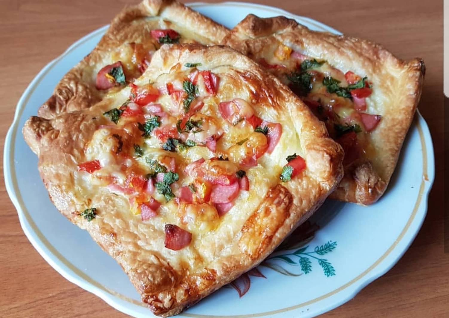 пицца с слоеного теста рецепт с пошаговым рецептом фото 98