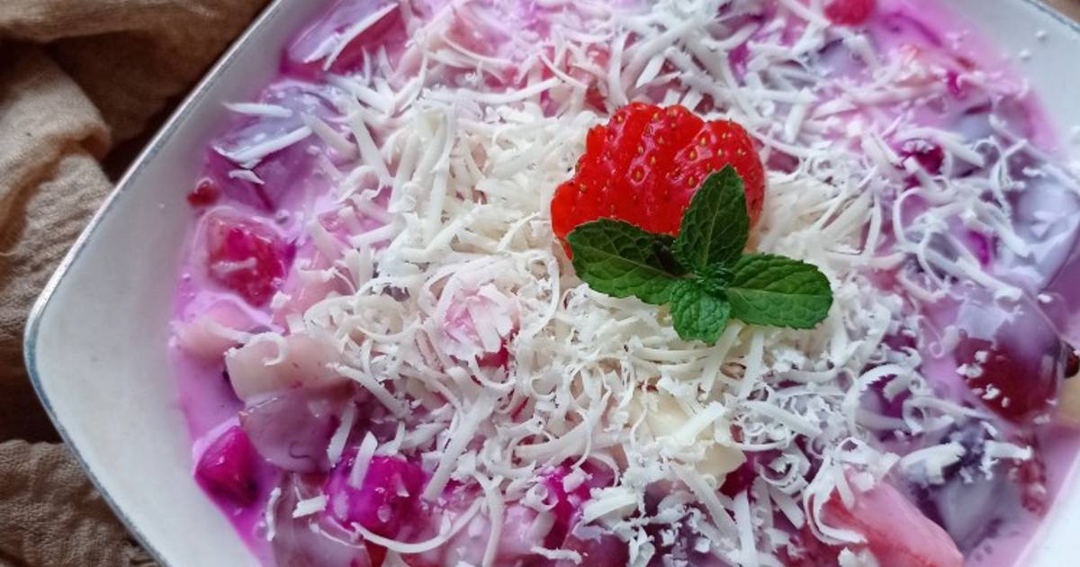 Resep Salad Buah Jelly Oleh Mama Queen Cookpad